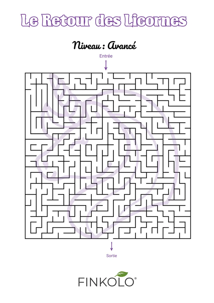 Labyrinthe avancé
