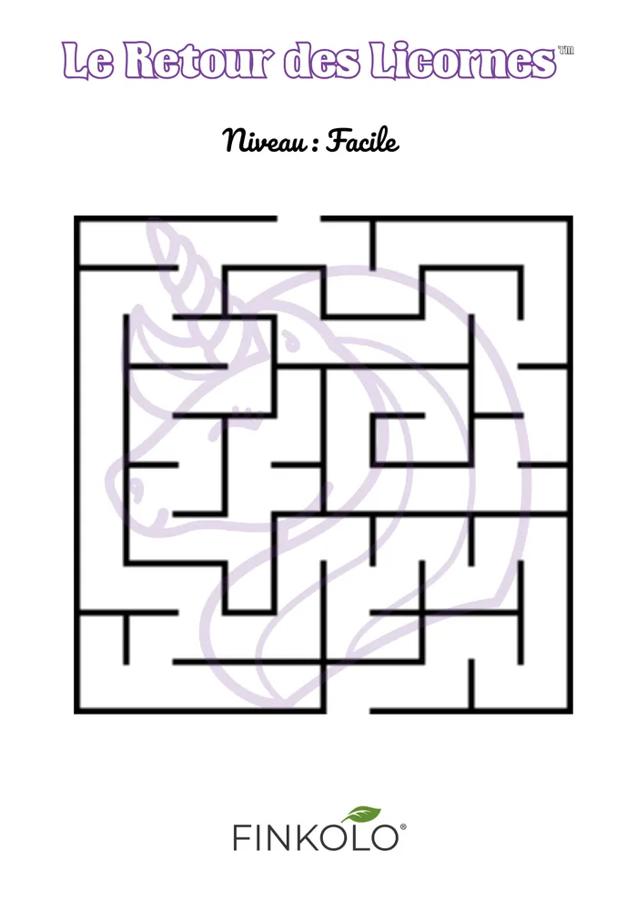 Labyrinthe facile
